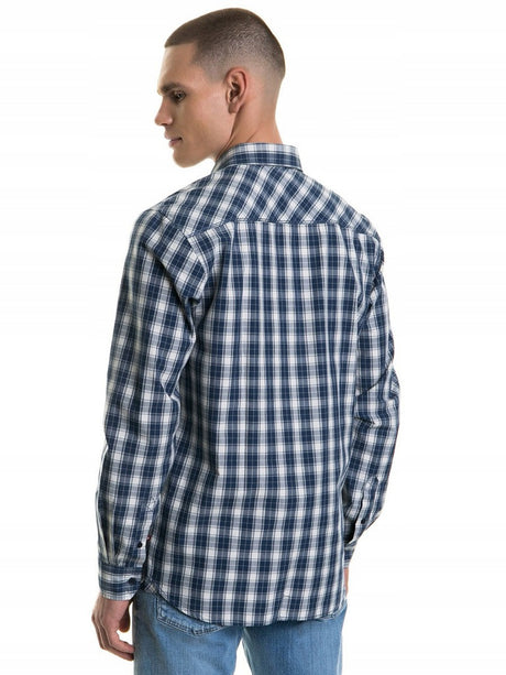 Shirt Long Sleeve Checked | Navy Checks