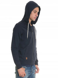 Zip Hood Sweatshirt | Navy