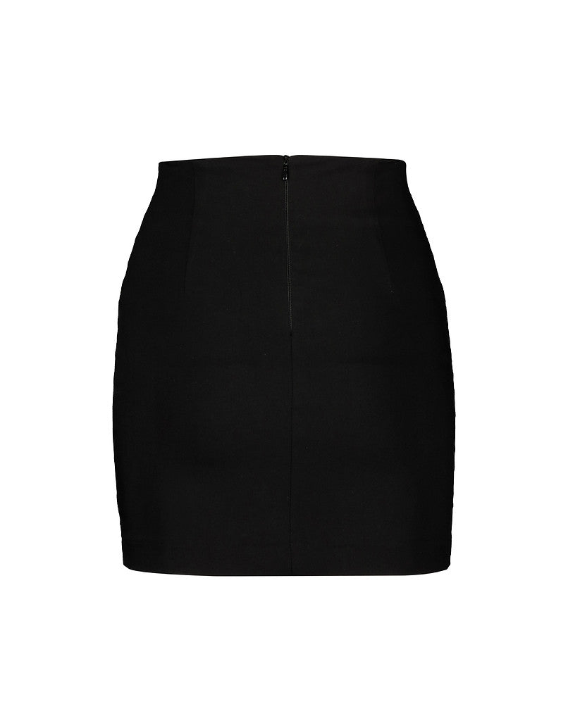 Zip Skirt | Black