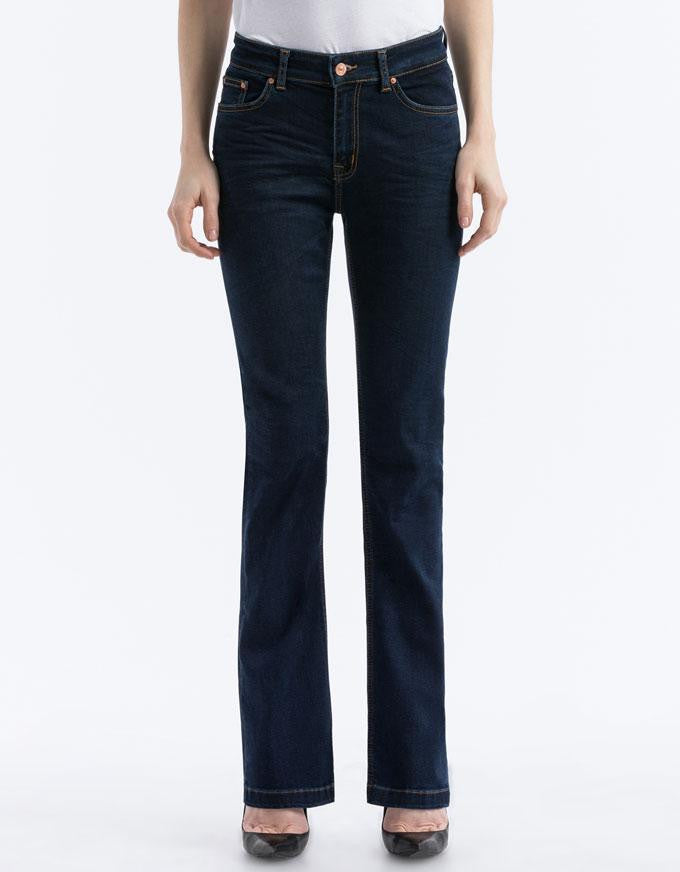 Jeans Flare - Mid Rise | Milu Wash