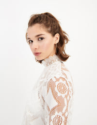 Lace Blouse | Off White