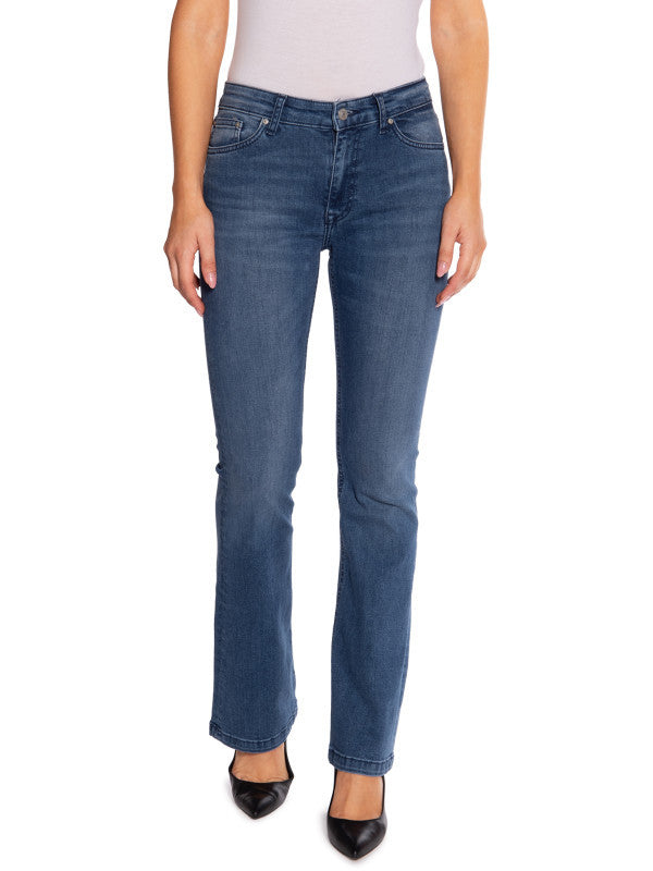 Jeans Flare - Mid Rise | Erlina Wash