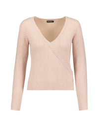 V-Neck Jumper | Rose Blush
