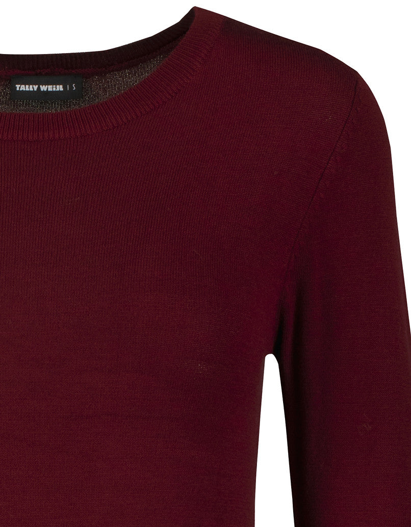 Fitted Jumper | Cordovan