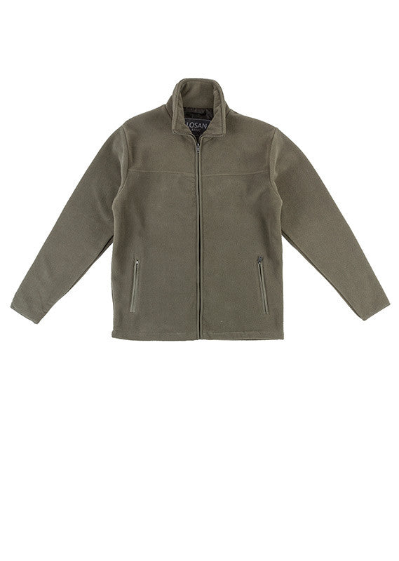 Fleece Zip Jacket | Lead