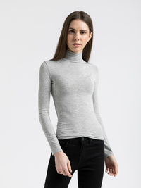 T.Shirt Long Sleeve | Grey Melange