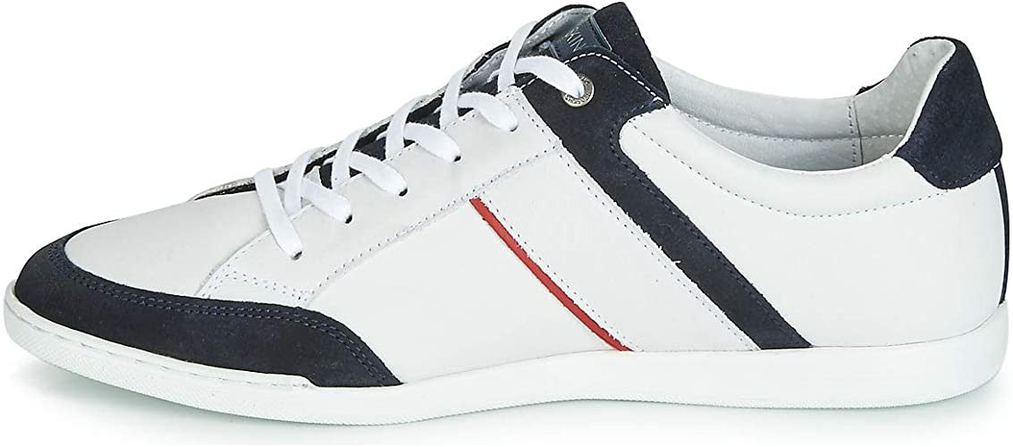 Men's Leather Sneakers | White