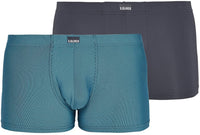 Pack of Two Boxer Shorts | Black & Blue
