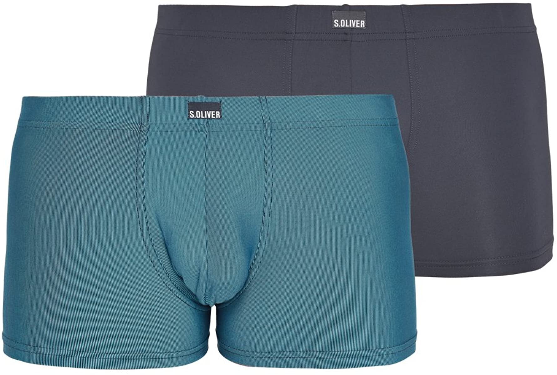 Pack of Two Boxer Shorts | Black & Blue