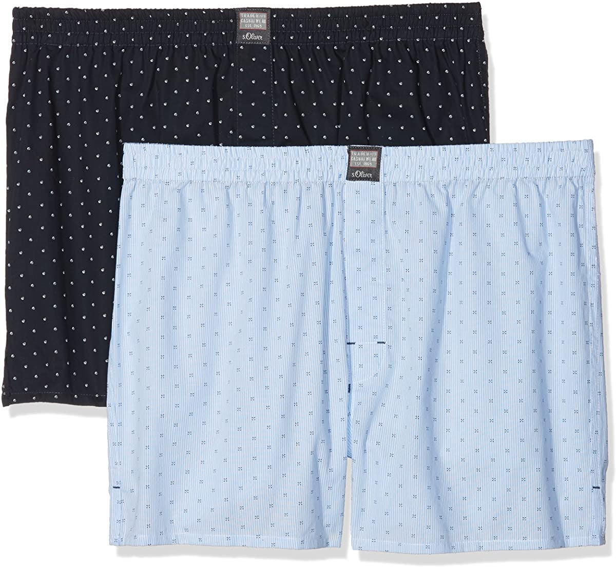 Pack of Two Boxer Shorts | Multi-Colored