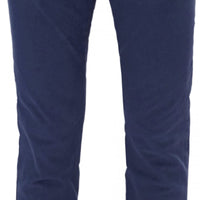 Chino Pants With Belt | Blue