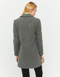 Straight Fit Coat | Gris Chine