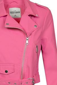 Biker Jacket  | Pink