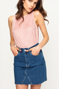 Denim Skirt | Denim Blue (EHMD)