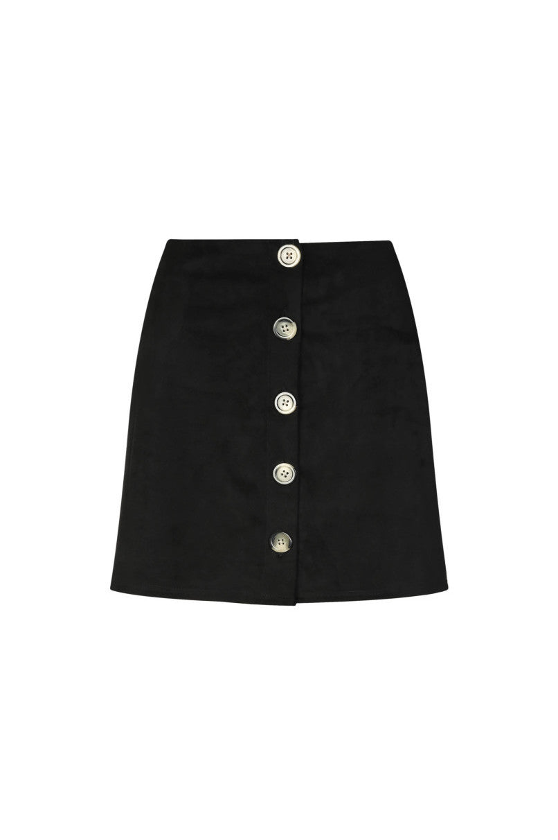 Suedette Skirt | Black