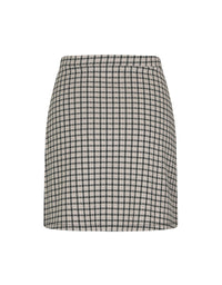 Jacquard Skirt | Multi Color-Ecru