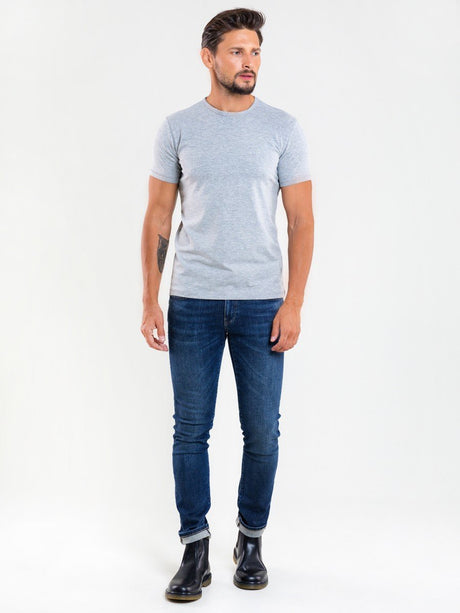 T.Shirt Basic Classic Round Neck | Heather Grey