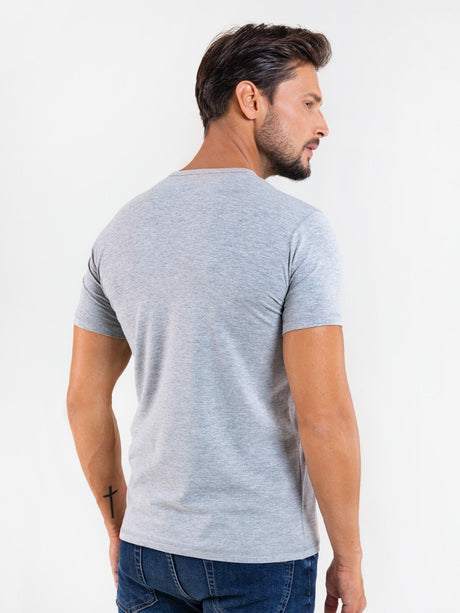 T.Shirt Basic Classic Round Neck | Heather Grey