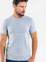 T.Shirt Basic Classic Round Neck | Heather Grey