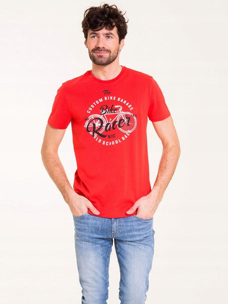 T.Shirt with Print | Red