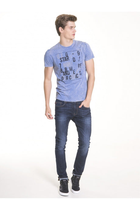 T.Shirt with Print | Blue