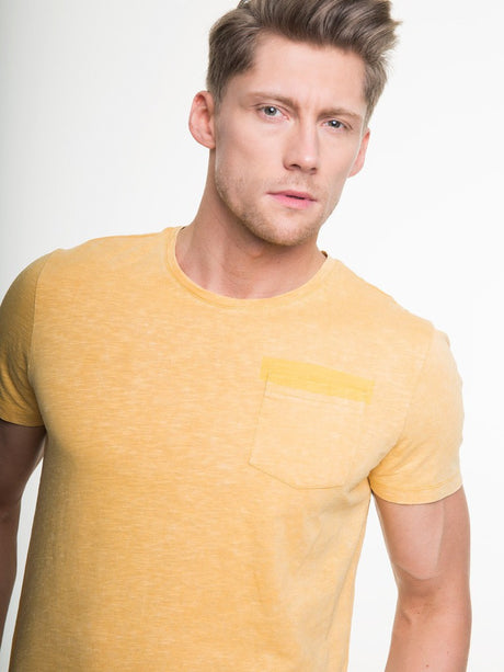 T.Shirt with Print | Yellow