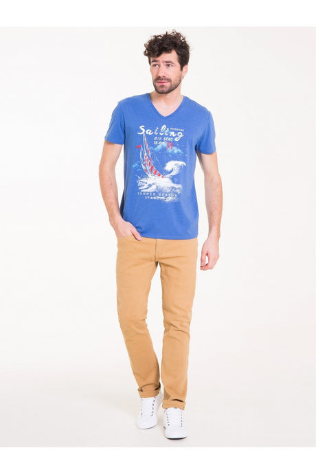 T.Shirt with Print | Blue