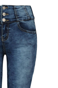 High Waist Skinny Jeans | Blue Wash 