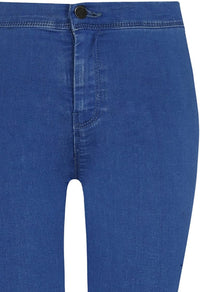 High Waist Slim Jeans  | Blue Wash
