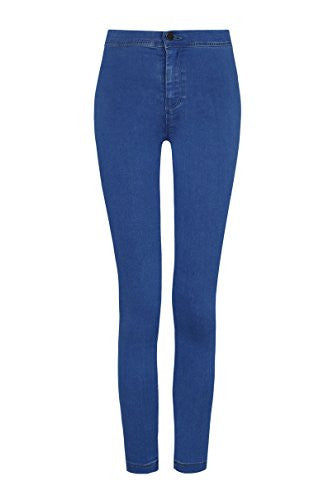 High Waist Slim Jeans  | Blue Wash