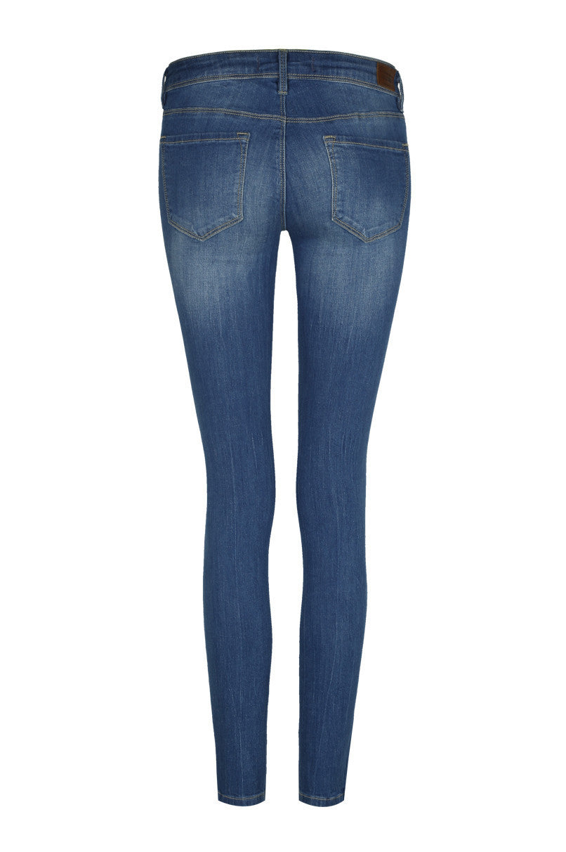 Low Waist Skinny Jeans | Denim Blue (EHUB)
