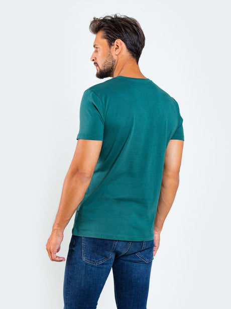 T.Shirt V-Neck | Dark Green