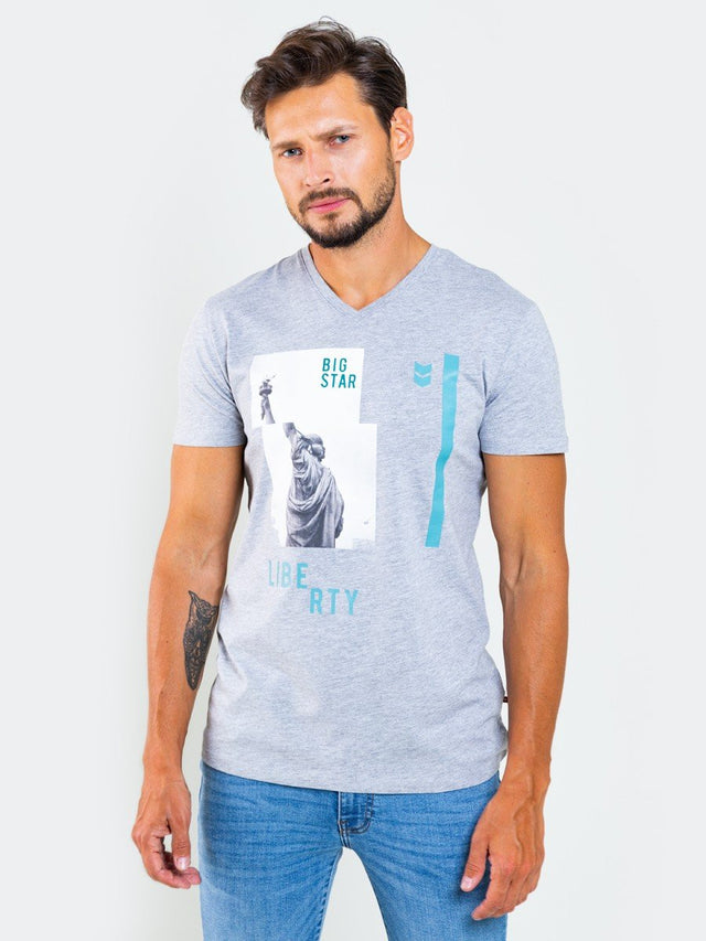 T.Shirt V-Neck | Light Grey