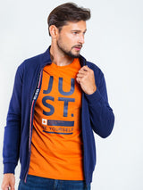 T.Shirt - JUST BE YOURSELF | Orange