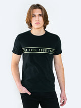 T.Shirt with Print | Black