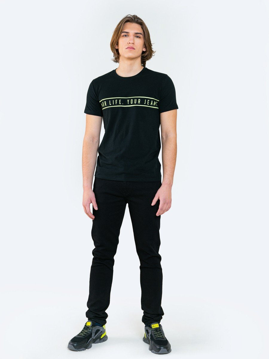 T.Shirt with Print | Black