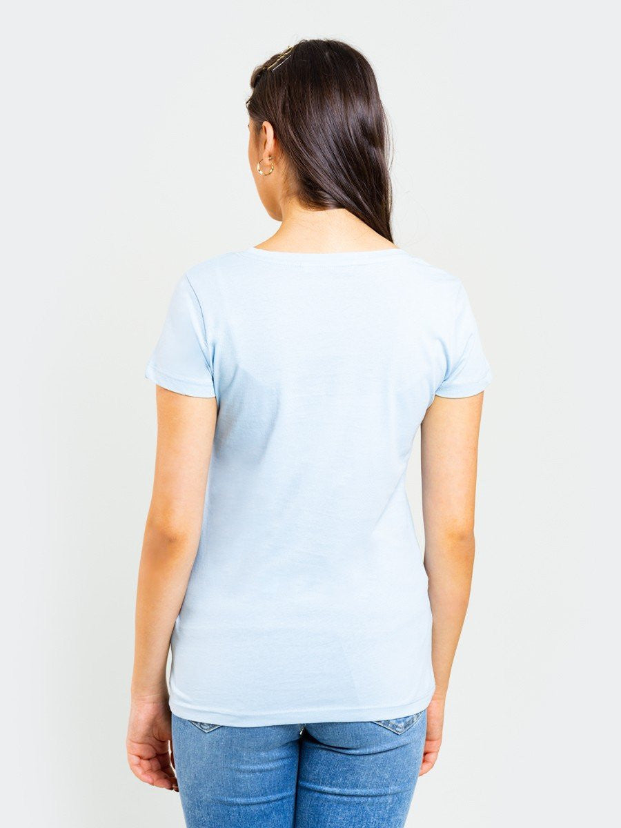 T.Shirt with Print | Light Blue