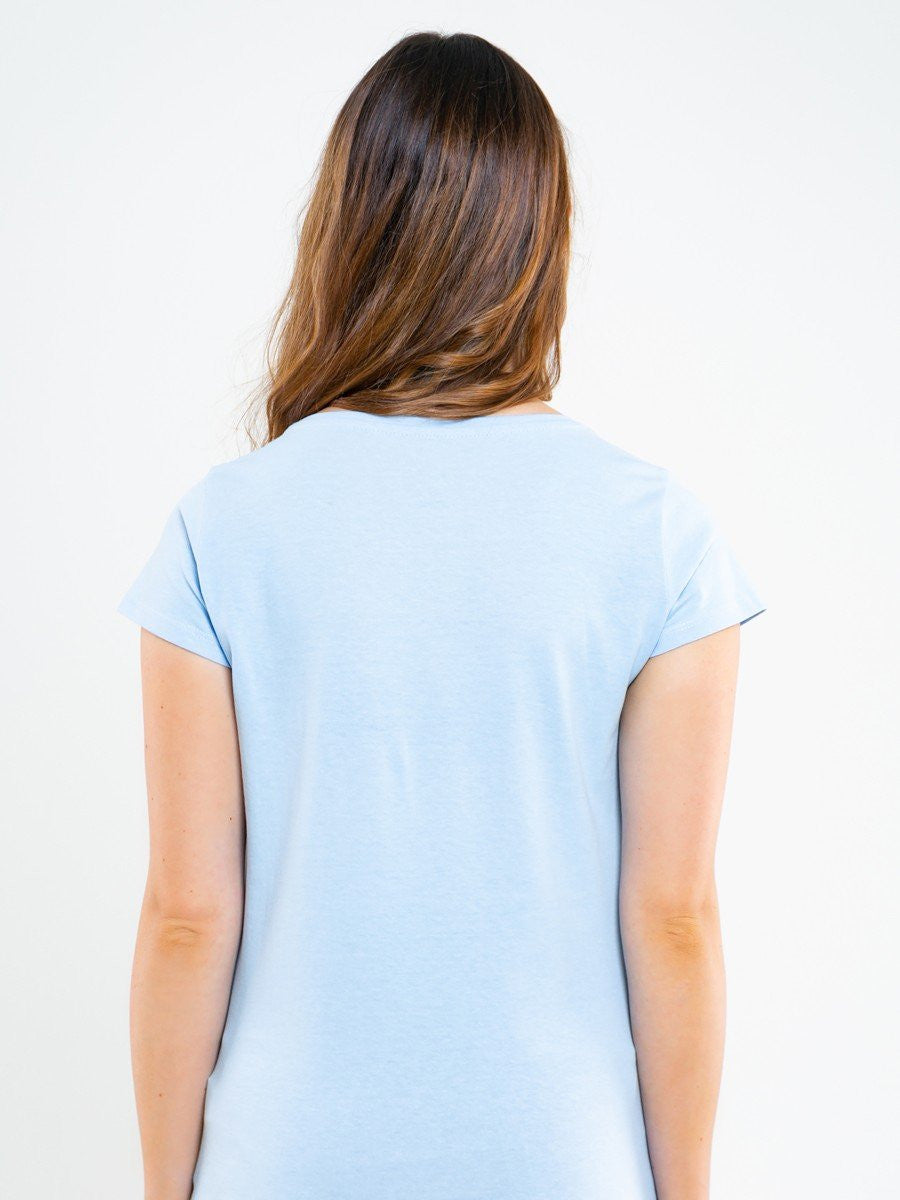 T.Shirt with Print | Light Blue