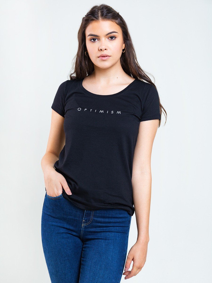 T-Shirt Optimism | Black