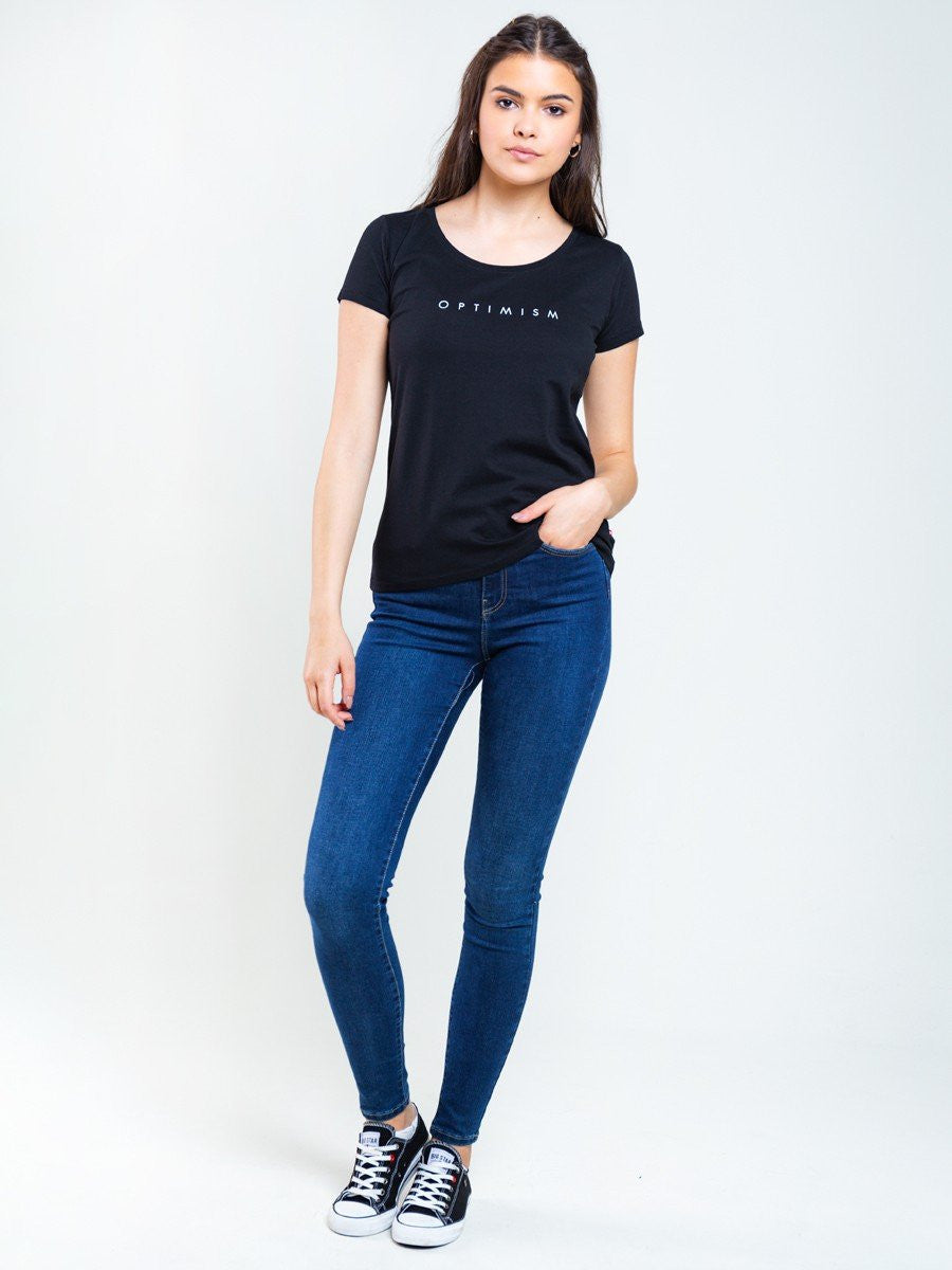 T-Shirt Optimism | Black