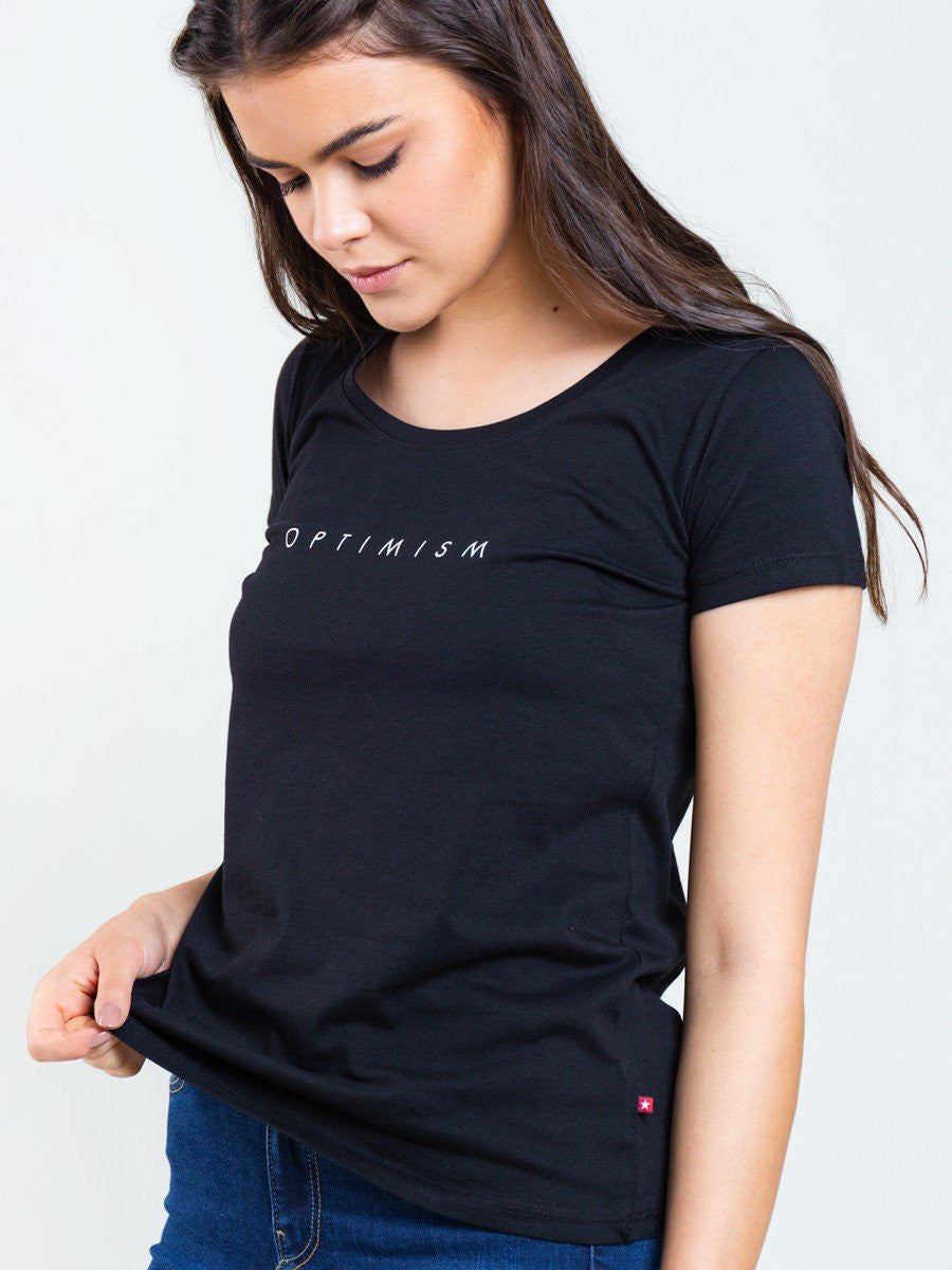 T-Shirt Optimism | Black