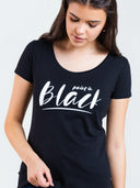 T-Shirt - Paint it Black | Black