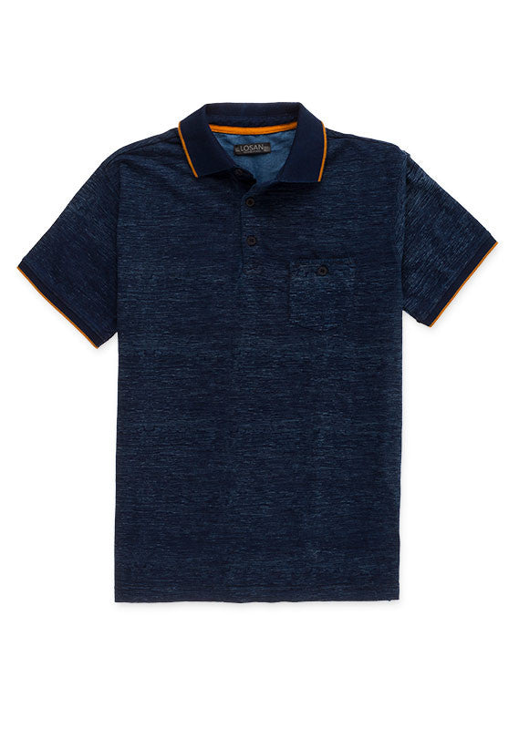 Polo Short Sleeve | Indigo