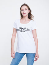 T-Shirt with Print | White