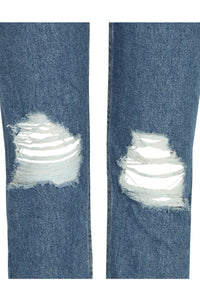 Mom High Waist Jeans | Blue