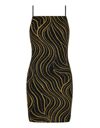 Dress | Black - Gold