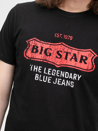 Logo T-Shirt BIG STAR | Black