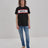BIG STAR Logo T-Shirt Organic Cotton | Black