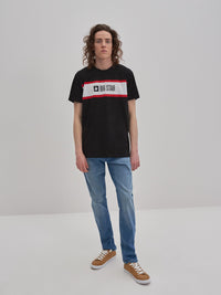 BIG STAR Logo T-Shirt Organic Cotton | Black
