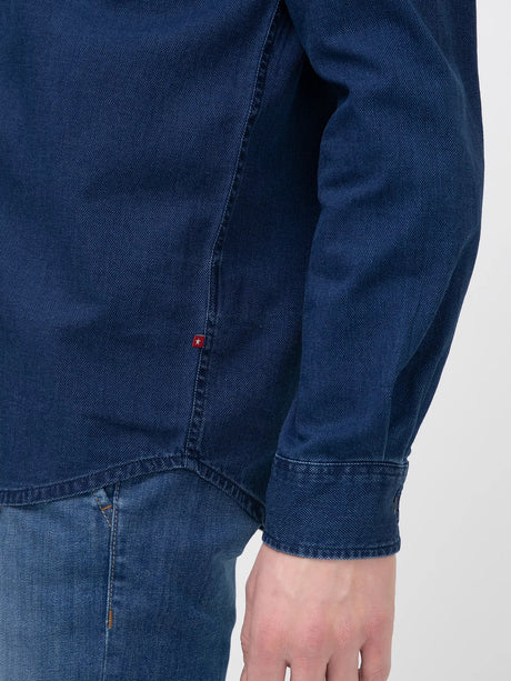 Denim Shirt | Navy Blue